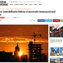 El sector inmobiliario lidera el mercado transaccional espaol